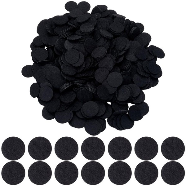 SUNNYCLUE 1000Pcs 30mm Round Felt Craft Circle Felt Sheets Bulk