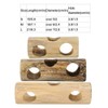 Hamster Toy, All Bamboo Hamster Tunnel Toy Summer Cool Exercise