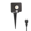 ledscom.de Wega LED Garden Spotlight with Ground Spike for Outdoor
