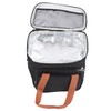 Lunch Bag 2 Deck Messenger Large Capacity Waterproof Leakage Proof