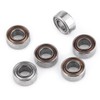 Hilitand 10Pcs MR63ZZ Double-Shielded Ball Bearings Mini Ball Bearings for