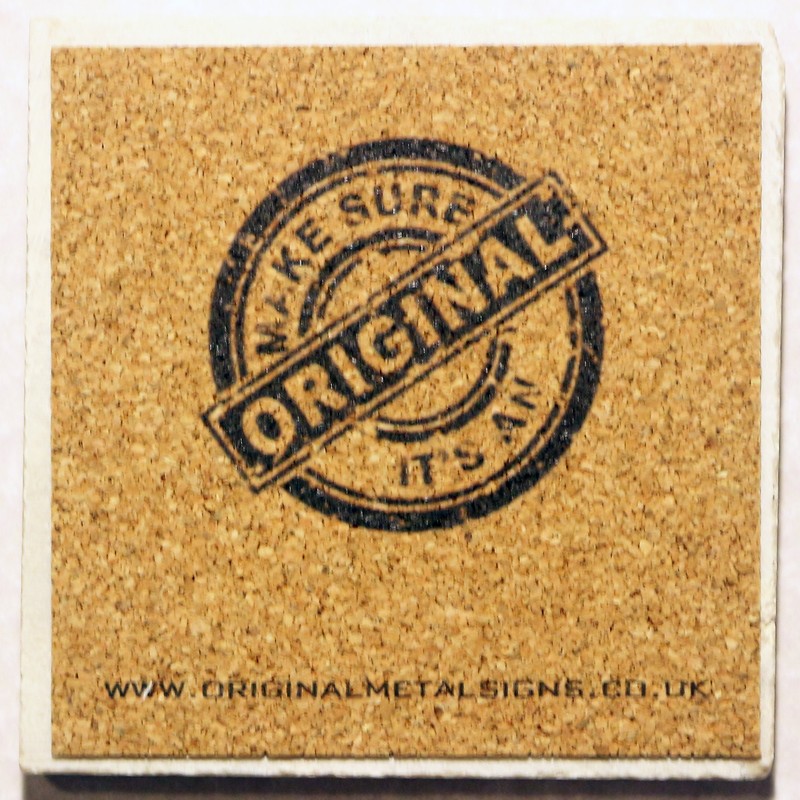 Natural Marble Coaster - Gin and Tonic Liquid Sanity