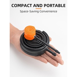 ROCKBROS Bicycle Inner Tube 700C Presta-Venti 65 mm / 85 mm Ultralight 24 g TPU Compatible with 700 x 18/23/25/28 Tyres