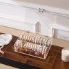 Lolalet Acrylic Bracelet Organizer Box, Clear Jewelry Display Holder for