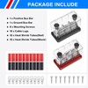 jamgoer 150A Bus Bar 12V Heavy Duty Power Distribution Block
