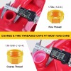 ZORYILUO Gas Can Spout Replacement Gas Can Nozzle (3 Kit-Yellow)