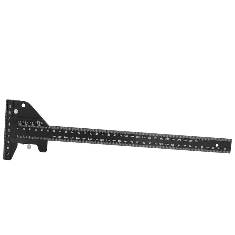 Woodworking Line Ruler Depth Vernier Measuring Caliper Combination Scribe Measure