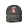 Enodtter Embroidered Pig Baseball Cap for Boy Girl Kids Child