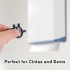 5pcs Dispenser Key Replacement for Cintas & Sanis, 3-in-1 Toilet