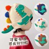 Cute Autumn Winter Dinosaur Knitted Baby Hat for Girls - New Warm Winter Collection Size/Beige 3ea