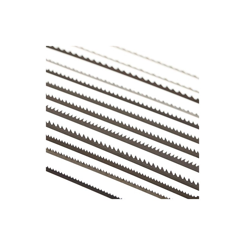Jwn 12pcs 127mm 10/15/18/24T Black Woodworking Scroll Saw Blades Power