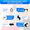 Kinesiology Tape Pre Cut - Beige Physio Tape Strips for
