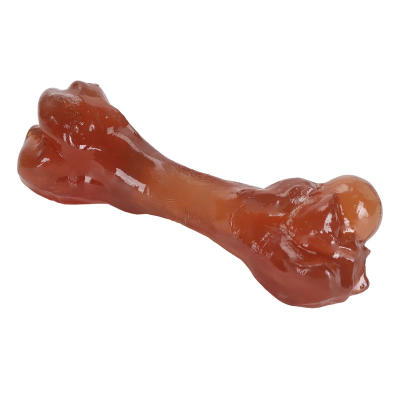 Dog Bone Toy Simulation Bite Resistant Teeth Grinding Bacon Flavor