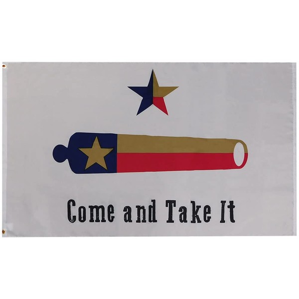 Come And Take It XXL Texas Flag Canon & Star