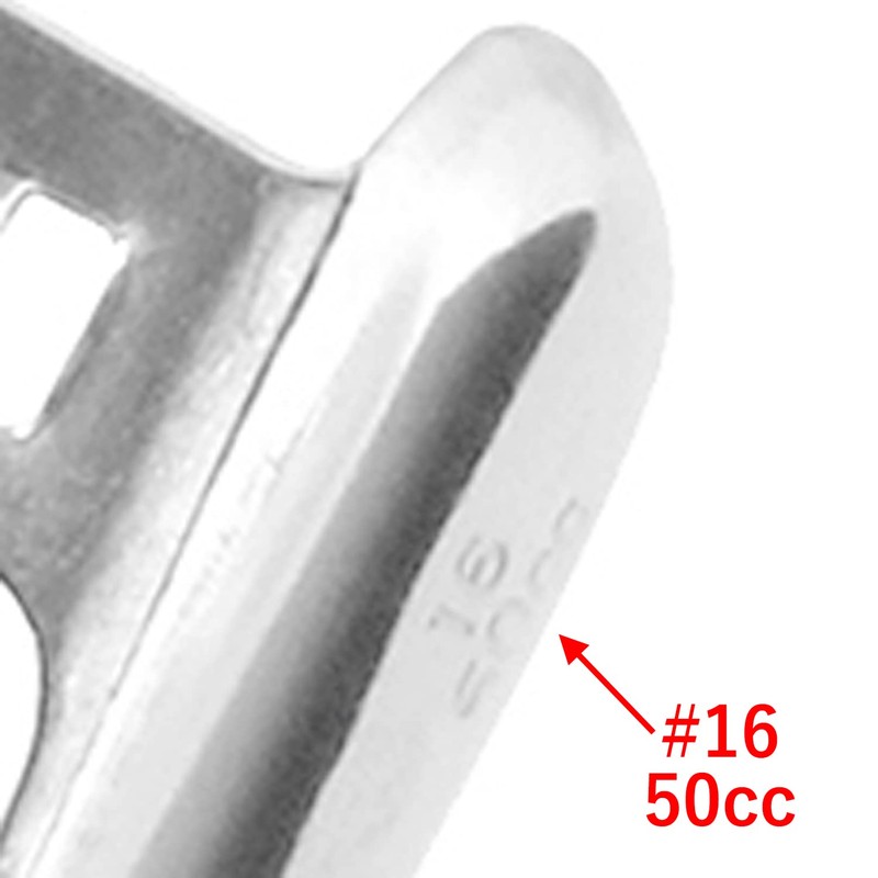 Takagi Stainless Steel Ice Disher, #16, 1.7 fl oz (50