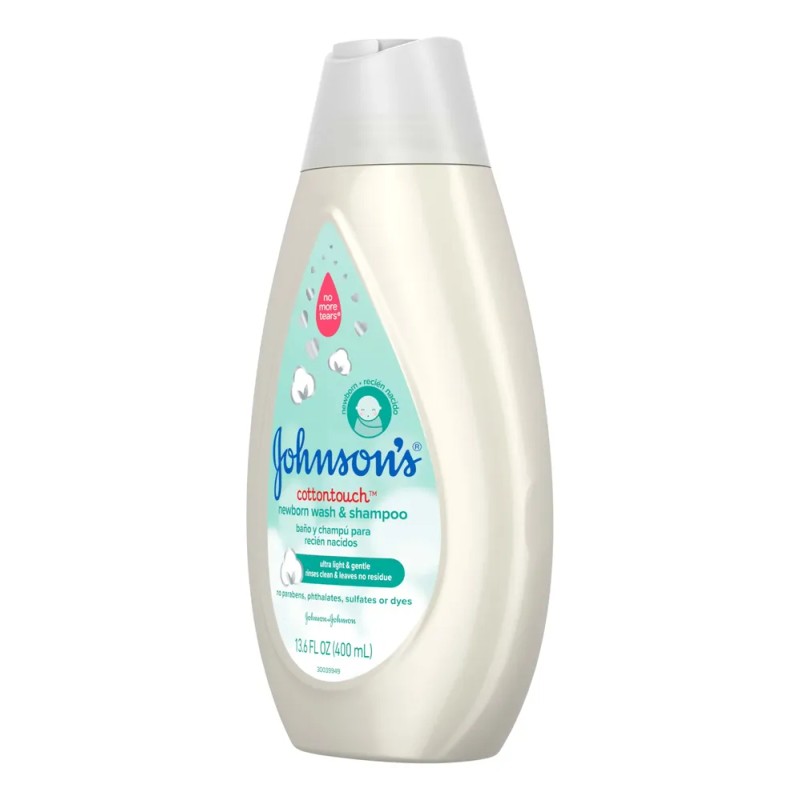 Gel De Baño Y Champú Johnson's Cottontouch 400 Ml Newborn