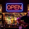 iDecoMart 16 Inch LED Open Sign, Ultra Bright 5 Modes