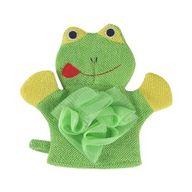 Bath Mitts Washcloths | Hand Puppet Washcloth for Animal Puppet Shape,Soft Easy to Lather Compound Cotton Shower Mitt for Newborn, Kid, Toddler Shower Bath Anzaga