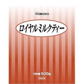 Wakodo Royal Milk Tea, Commercial Use, 17.6 oz (500 g), Mail-bin