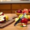 1Pc Black Stainless Steel Core Seed Remover Fruit Apple Pear