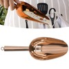 Ice Scooper Stainless Steel U Shaped Sturdy Food Grade Ice