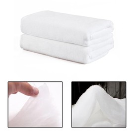 Miaija 2Pieces Christmas Snow Blanket Soft Thick Artificial Snow Blanket Xmas Carpet Decoration White Blanket for Indoor Outdoor Home Holiday Winter Decoration