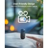 BOBLOV W4 2K Mini Body Camera, Wearable Camera with 360°Rotatable