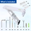 GNILLKO Window Air Conditioner Support Bracket, Support Up to 85