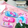 QSCFKL 3 Pack Kids Glass Cases Hard Shell, Glasses Case