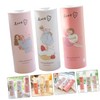 CHILDWEET 3Pcs Printed Hand Tissue Cylinder Roll Portable Facial Tissues