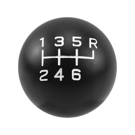 6 Speed Weighted Aluminum Shift Knob 3/8"-16 Thread
