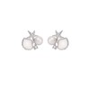 CEYIYA Starfish Stud Earrings for Women - Conch Shell Stud