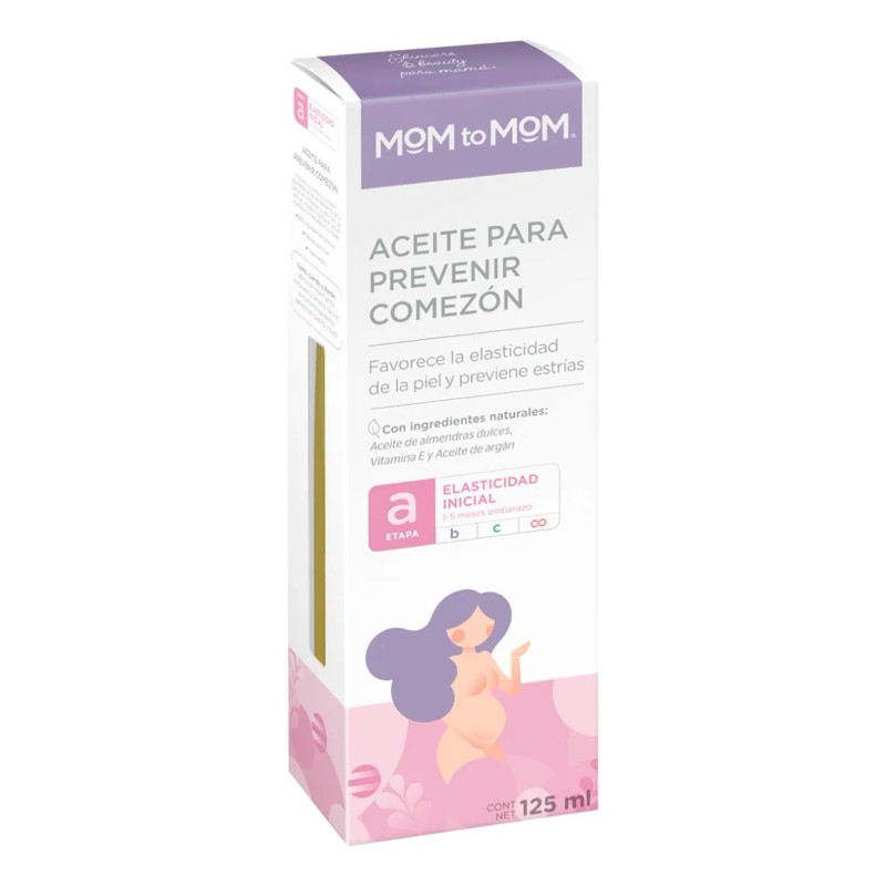 Aceite Para Prevenir Comezón Mom To Mom 125 Ml