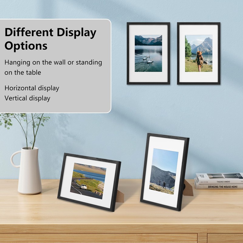 EUGAD Picture Frame 13 x 18 cm, Photo Frame with