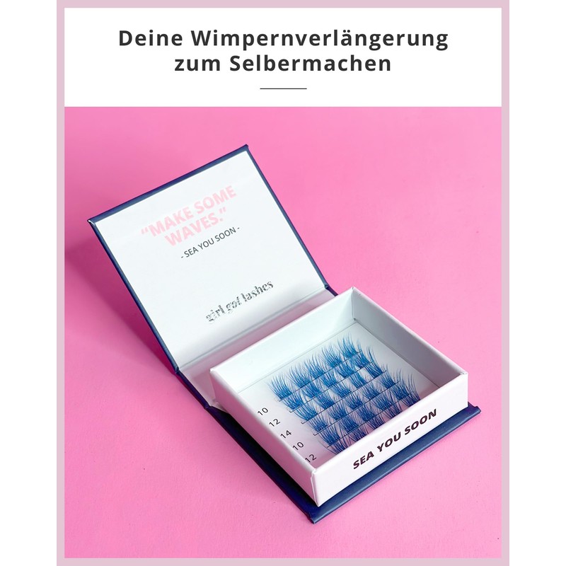 GIRL GOT LASHES - Accent Lashes (Blue Falsies)