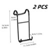2 Pack Dumbbell Spotter Hooks Barbell Attachment，260 Ib Load Capacity