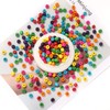 HERZWILD 1000pcs Color Wooden Beads 8mm Colourful Wooden Beads Coloured