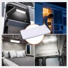 Facon Dimmable 12-30V LED RV Camper Interior Lamp Ceiling Dome