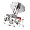 sourcing map Wall Mount Ceiling Mount Pipe Support, 304 Stainless