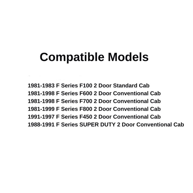 NAGD Fit 1981-1998 Ford F Series Passenger Right Side Front