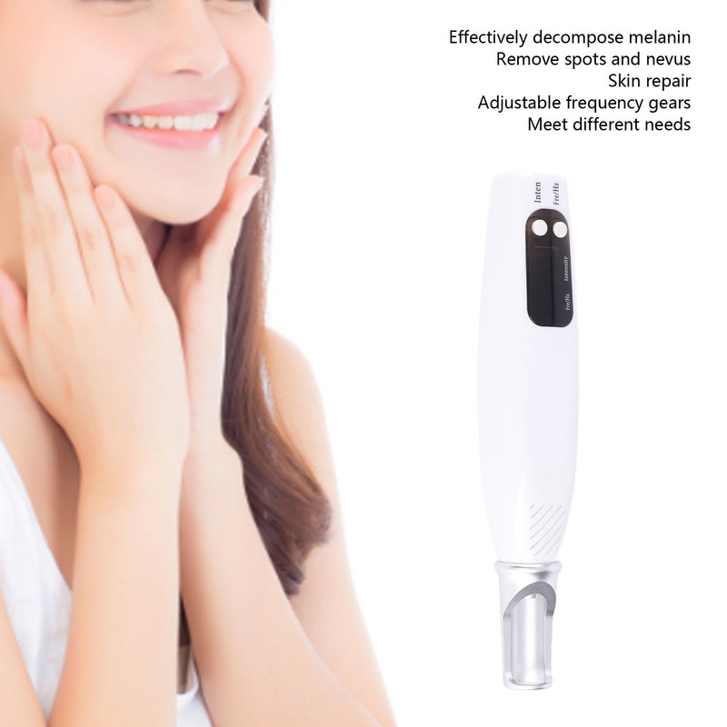 Red Lighting Spot Pen Reduce Freckles Nevus Remove Tattoo Electric