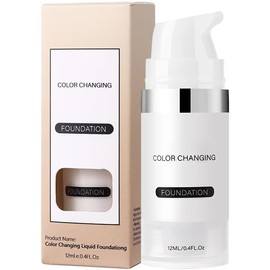 Base de Maquillaje Bluemega Cambio de Color por Temperatura – Cobertura Natural