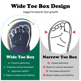 SAGUARO Barefoot Shoes Children's Barefoot Trainers Outdoor Wide Indoor Shoes Children's Shoes Size 24-36, darkblue, 29 UK