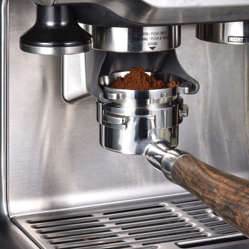 Hands-Free Dosing Funnel, MATOW 54mm Dosing Funnel with Grinder Trigger