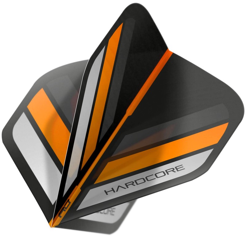 RED DRAGON Hardcore XT Black and Orange Stripe Extra Thick