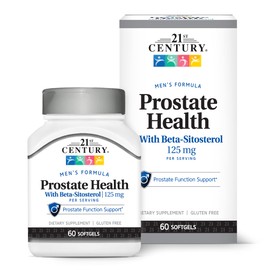 21st Century Salud de la próstata con beta-sitosterol 125mg, 60 cápsulas
