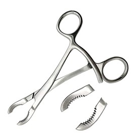 MuskalMed Bone Holding Forceps with Ratchet 14 cm Surgical Instruments