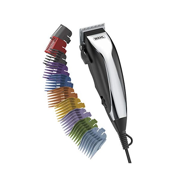 Wahl Home Haircutting Kit With Color Guards for Easy Identification - Model 79722