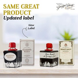 Giusti Family Reserve Balsamic Vinegar-Based Condiment – Premium Italian Condiment Based on Aceto Balsamico di Modena, Rich, Matured Flavor for Salads, Marinades & Drizzling, Made in Italy - 1.7 fl oz
