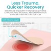 ViveCare Silicone Foam Dressing 2x2 with Border Adhesive - Bed